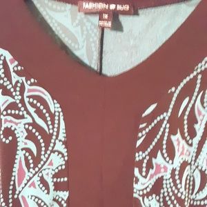 Green and Black Paisley Print Dress